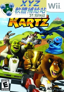 夢工廠超級明星賽 DreamWorks SuperStar Kartz USA WII(美版)(DVD版)